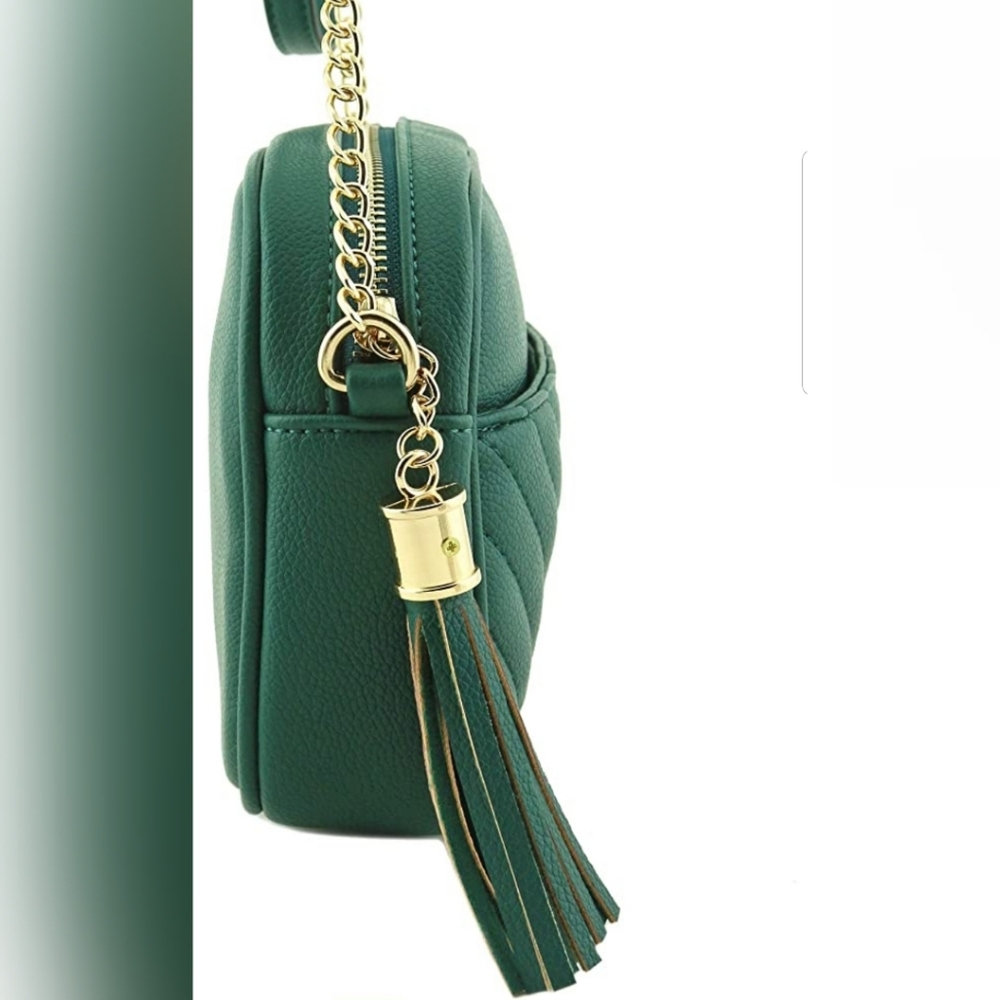 Crossbody Camera Bag with Tassel - Picture 2 of 4